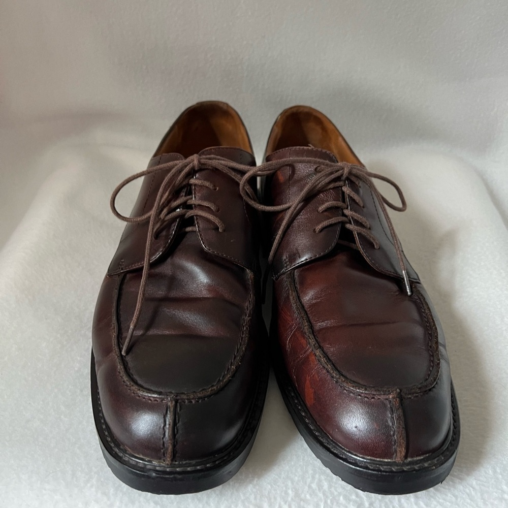 J Murphy by Johnston&Murphy Brown Leather Size 12M Lace Up Shoes - Picture 5 of 16